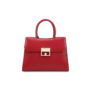 HONGU Cow Leather Shoulder Bag, Crossbody Bag, Handbag Small Size Women's