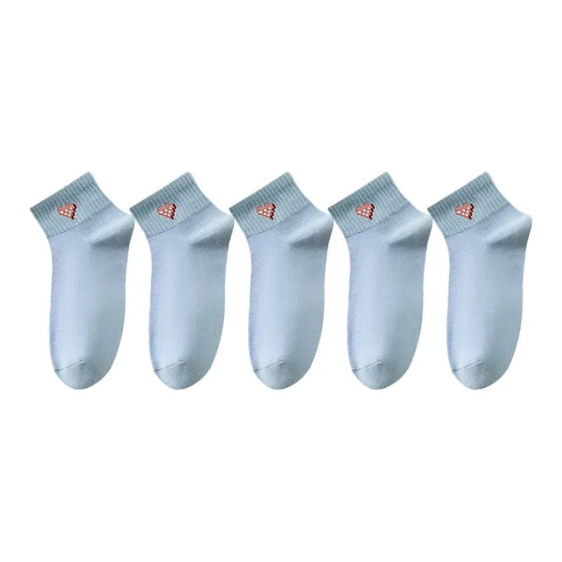 MIIOW Ankle Socks Women's 5 Pack-1