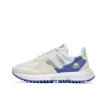 Kappa Slip Resistant Breathable Lightweight Low Top Casual Running Shoes Unisex White Purple