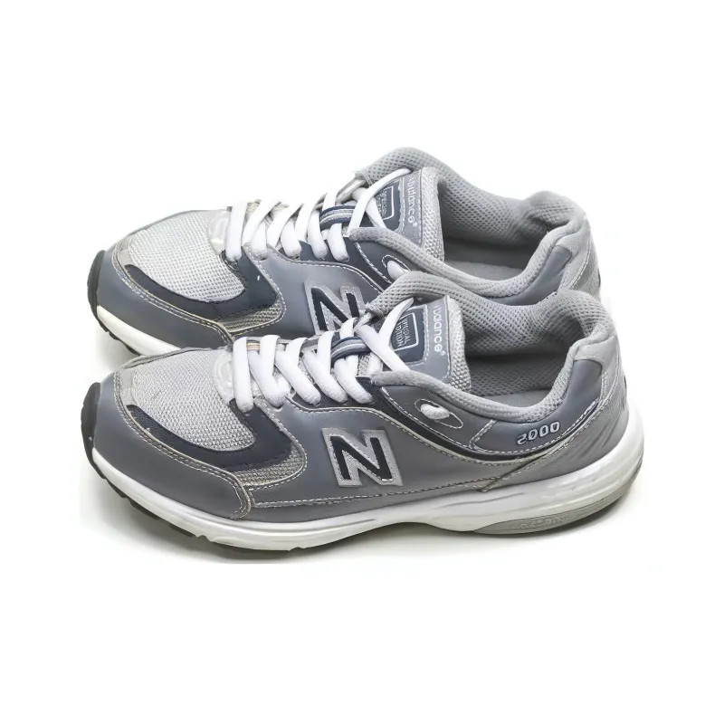New Balance NB 2000 Cushioned Slip-Resistant Breathable Low-Top Running Shoes Women's Gray-0