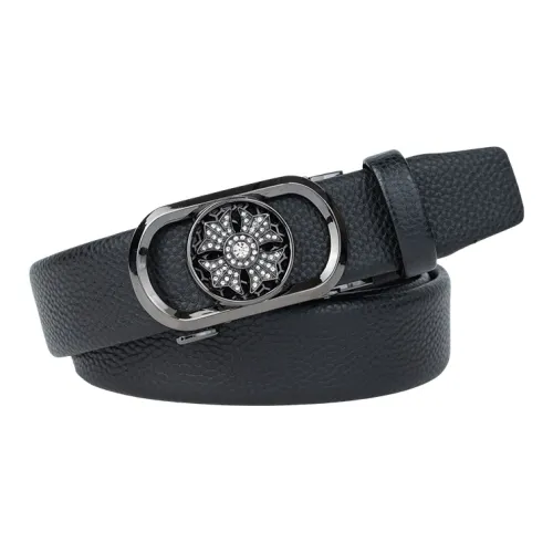 NINE NAIL Leather Belts Men