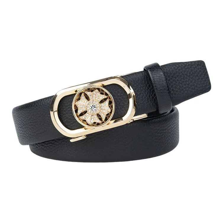 NINE NAIL Leather Belts Men-4