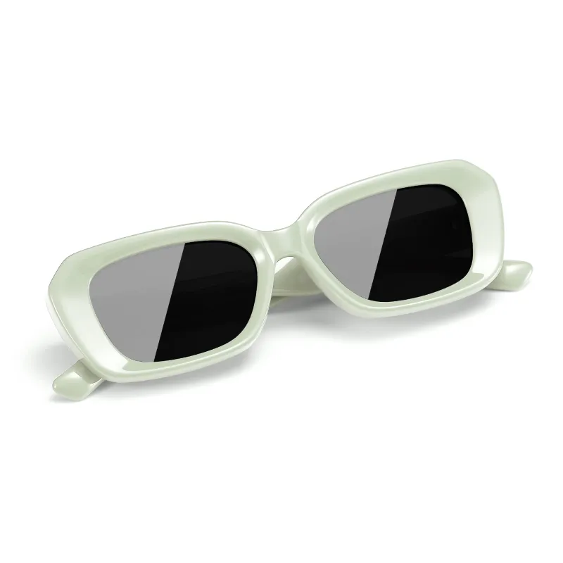 PULAIS Plate Frame Irregular Shape Sunglasses Unisex-9