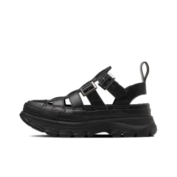 Converse All Star Ⓡ Trekwave Gladiator OX Roman Sandals Unisex Black Japan Version