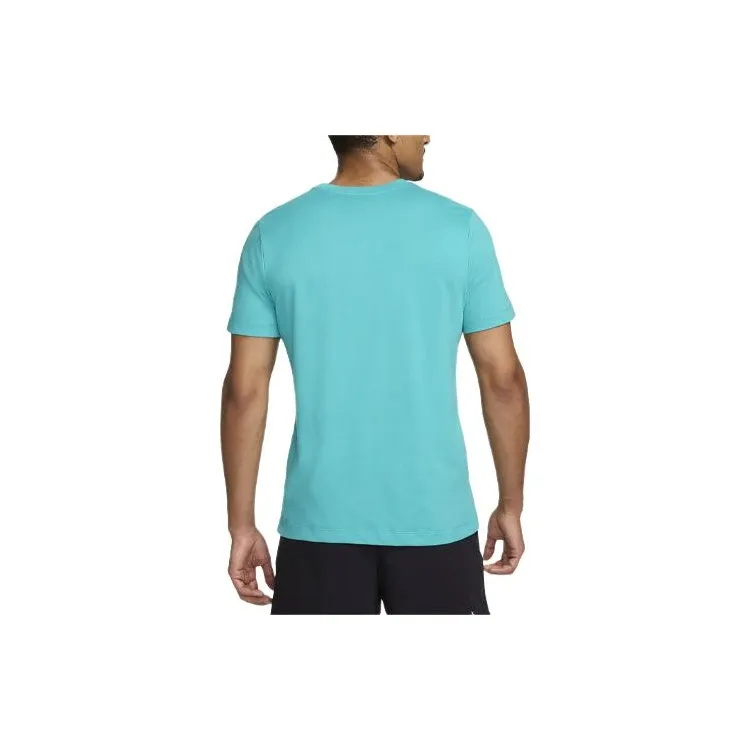 Nike Dri FIT T Shirt Men's Dark Sky Blue-1