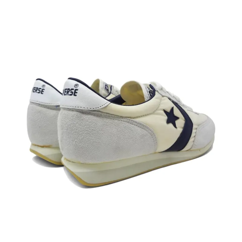 Converse Road Star 80s Slip Resistant Cushioning Low Top Running Shoes Unisex White-5