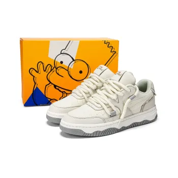 The Simpsons Low Top Skateboard Shoes Unisex