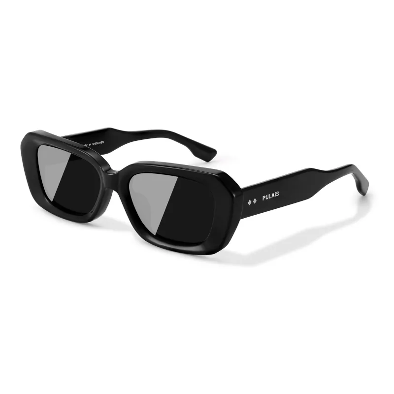 PULAIS Plate Frame Irregular Shape Sunglasses Unisex-1