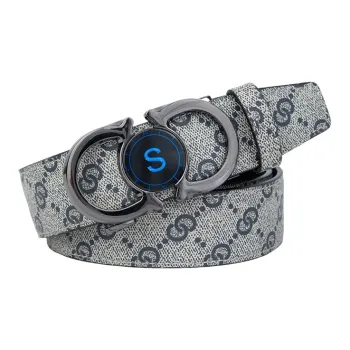 NINE NAIL Leather Belts Men