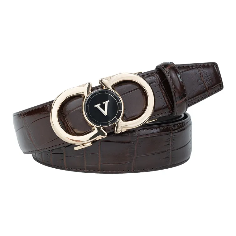 NINE NAIL Leather Belts Men-10