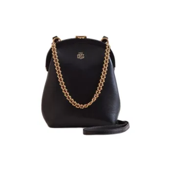 MARK CROSS Napa Calf Leather Shoulder Bag Crossbody Bag Women's Black