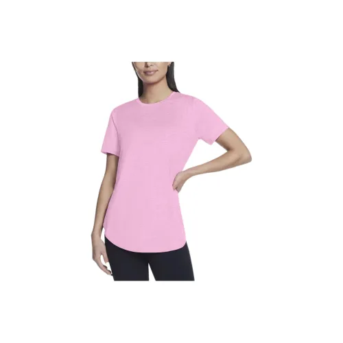 Skechers T-Shirts Women's Bright Pink