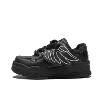 Flange Bullo Low-Top Skateboard Shoes Unisex Black