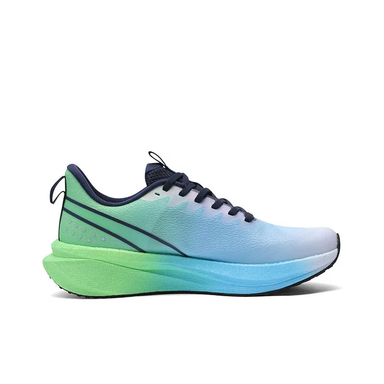 LPMX Wings 2.0 Rebound Breathable Slip Resistant Low Top Running Shoes Men's Blue Green-1