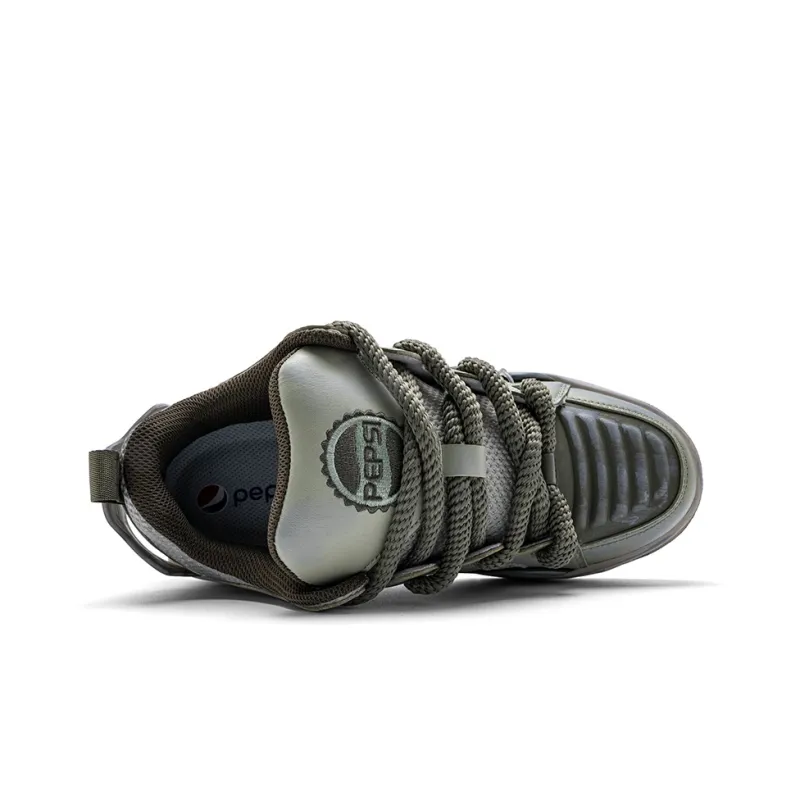 Pepsi Anti Slip Wear Resistant Low Top Skateboard Shoes Unisex Exclusive Box-4