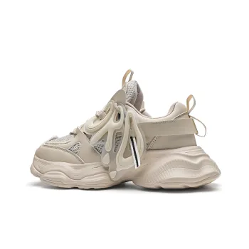 ORD Low-Top Chunky Sneakers Unisex Brown Beige