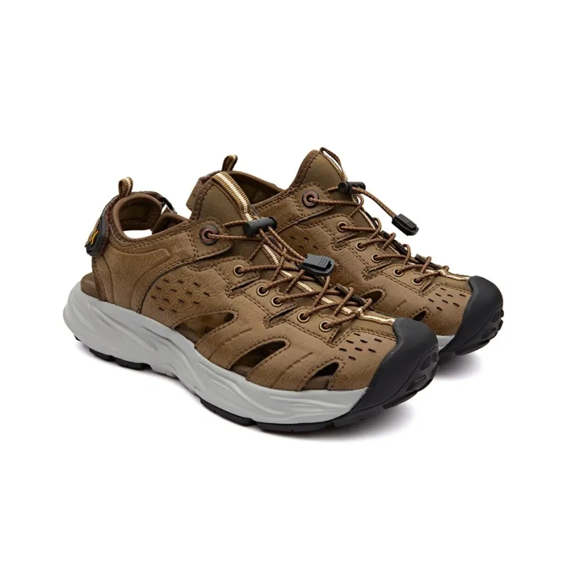 Jeep Grip, Abrasion Resistant, Lightweight, Breathable, Quick Dry, Slip Resistant River Trekking Shoes Men's Khaki-4
