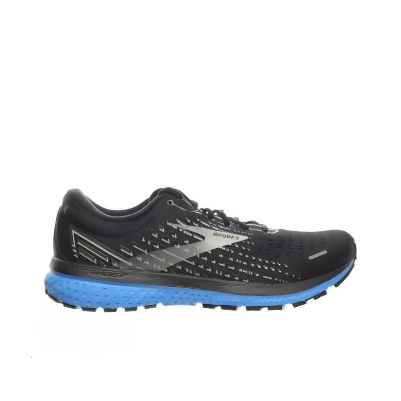 Brooks Ghost 13 Cushioning Wear Resistant Low Top Casual Running Shoes Men's Black-1