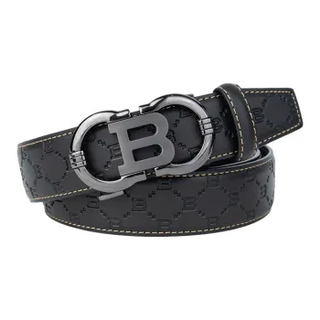 NINE NAIL Leather Belts Men