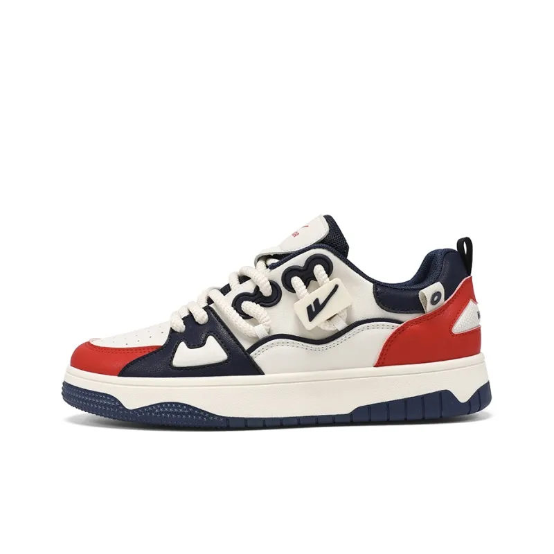 Warrior Puffy Shoes Low-Top Skateboard Shoes Men's-17