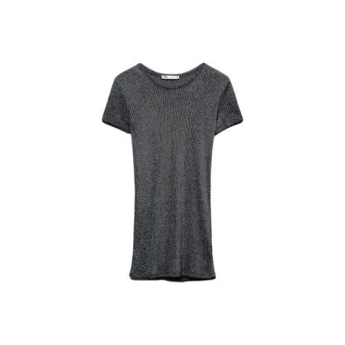 ZARA T-Shirts Women's Grass Green