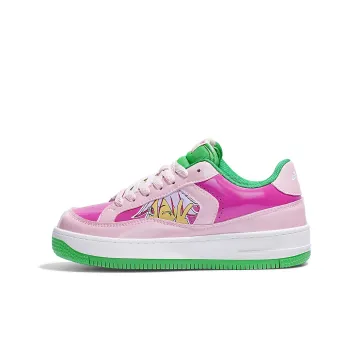BXGY Anti Slip Wear Resistant Lightweight Breathable Low Top Skateboard Shoes Unisex Cartoon Pink