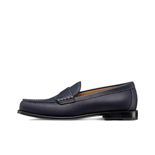 DIOR Granville Loafers Men's Marine Blue