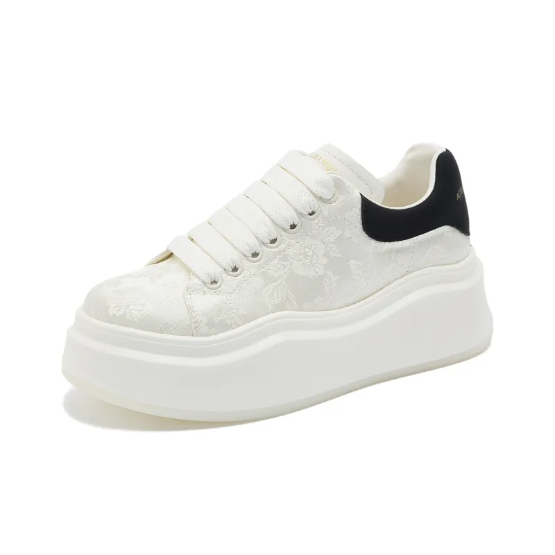 MODERN BELLE Lightweight Height Increasing Low-Top Skateboard Shoes Women's-0