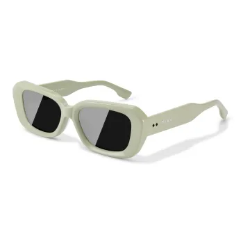 PULAIS Plate Frame Irregular Shape Sunglasses Unisex
