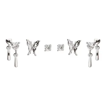 Rhymes Gold-Plated Copper Earrings Women's