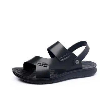 Poitulas Beach Sandals Men Brown, Black