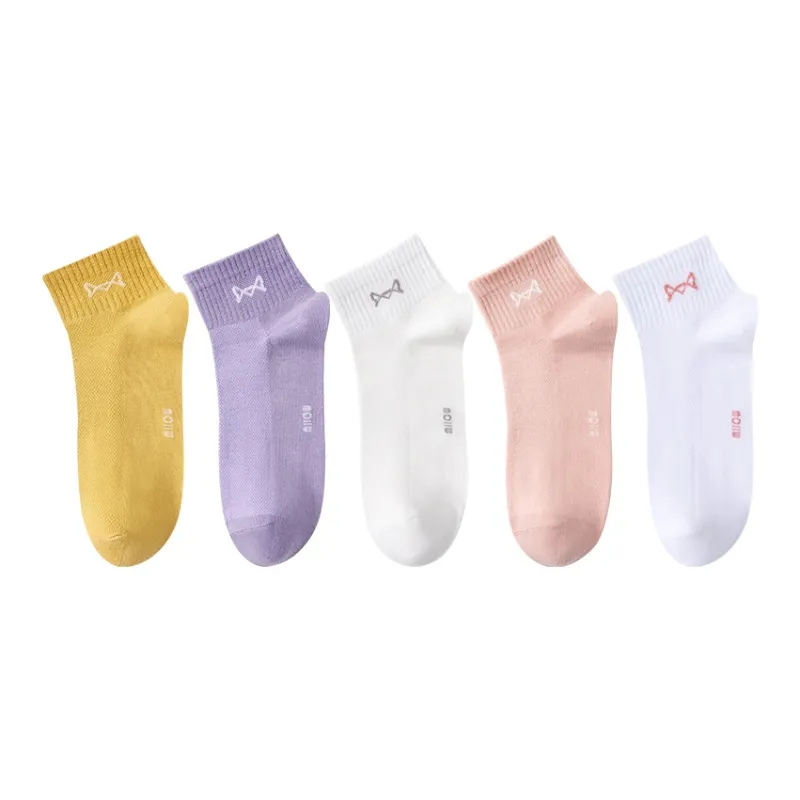 MIIOW Ankle Socks Women's 5 Pack-0