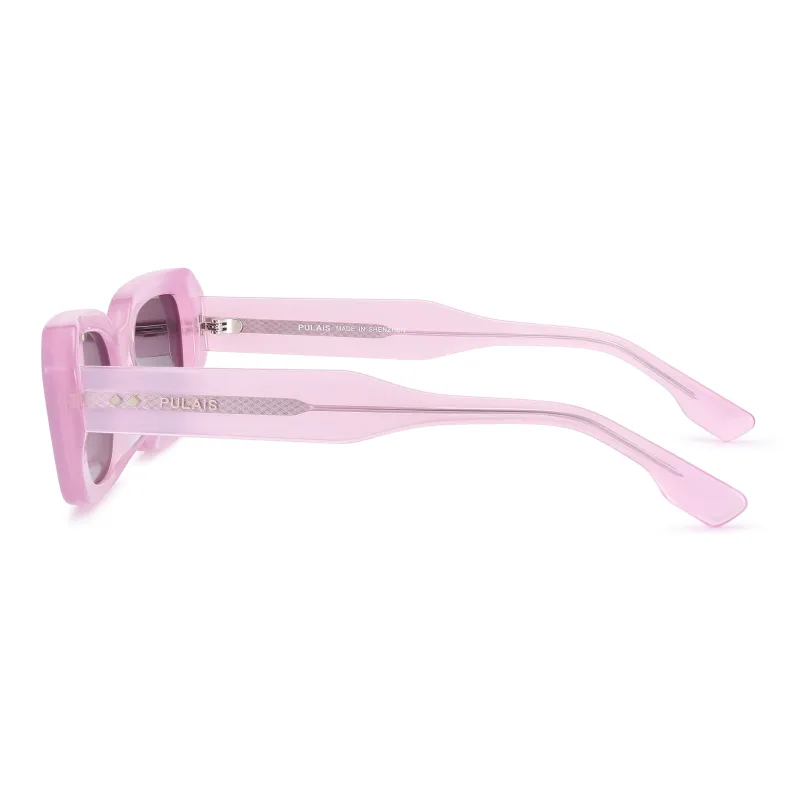 PULAIS Plate Frame Irregular Shape Sunglasses Unisex-6