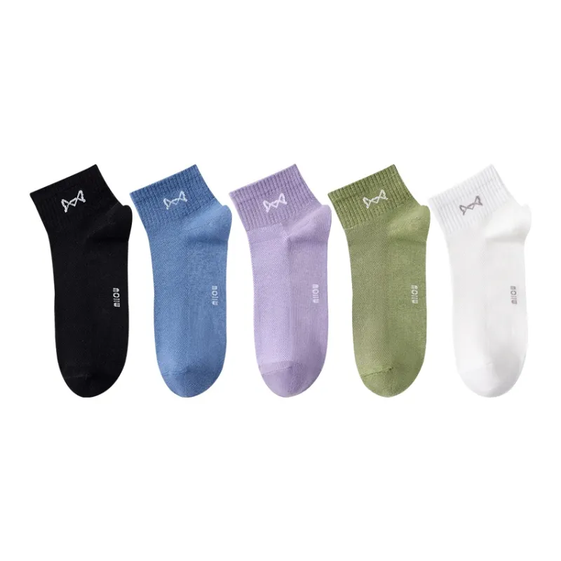 MIIOW Ankle Socks Women's 5 Pack-100