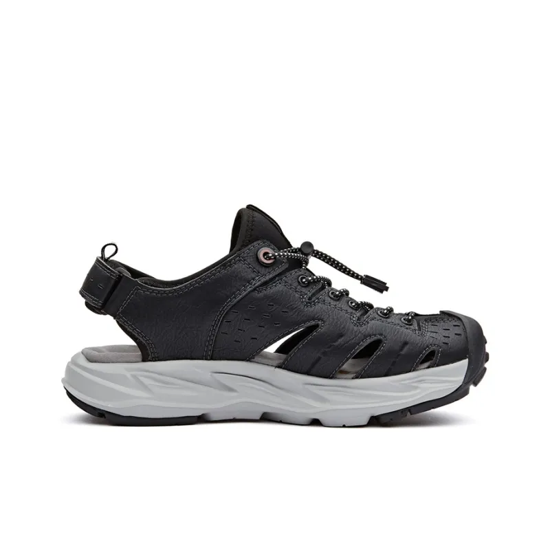 Jeep Grip, Abrasion Resistant, Lightweight, Breathable, Quick Dry, Slip Resistant River Trekking Shoes Men's Black-1