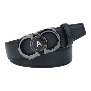 NINE NAIL Leather Belts Men