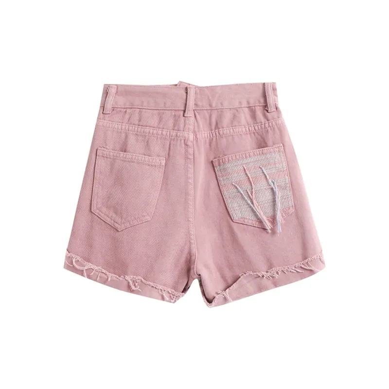 QUIET ANGEL Denim Shorts Women's-1