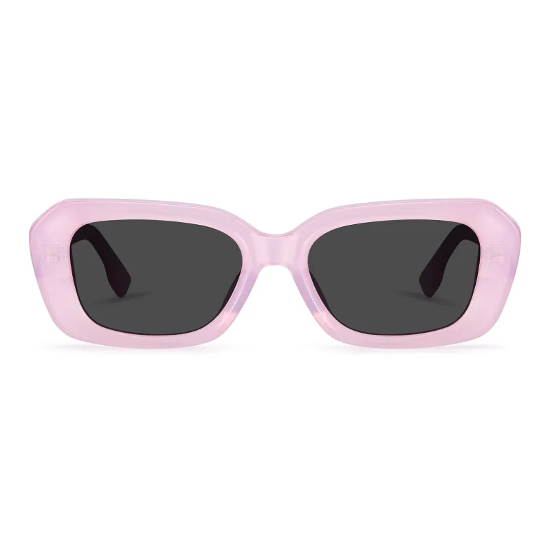 PULAIS Plate Frame Irregular Shape Sunglasses Unisex-7