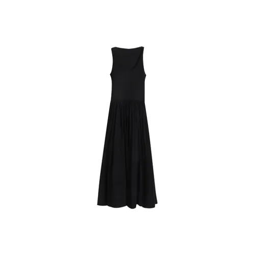 QUIET ANGEL Sleeveless Dresses Women's Black