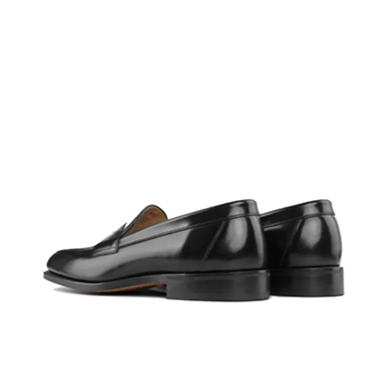 LOAKE Dress Shoes Men Low Top Black-2
