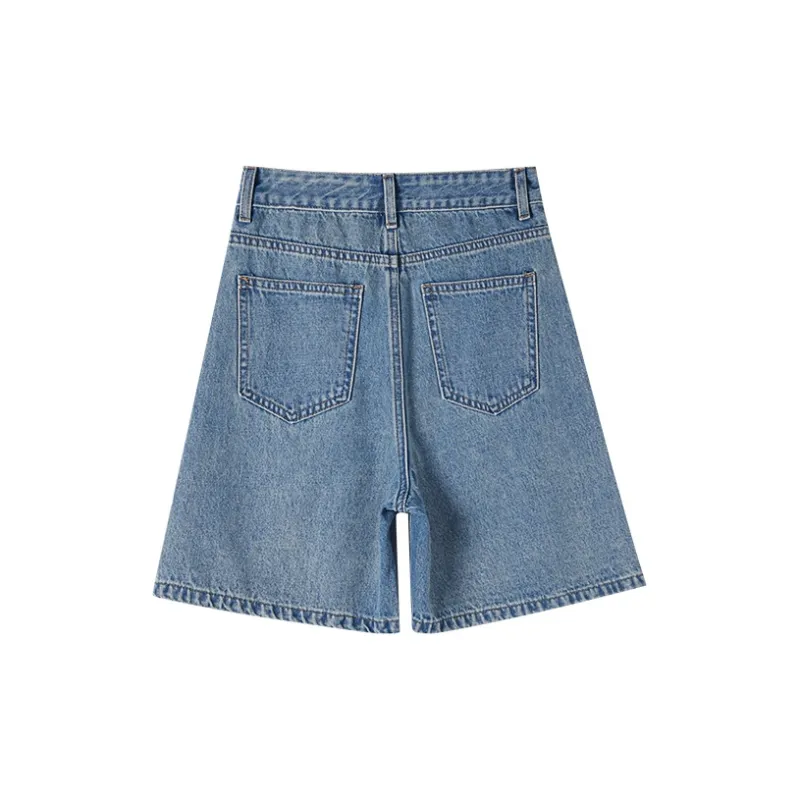 HIPPIEMISS Denim Shorts Women's Pink-8