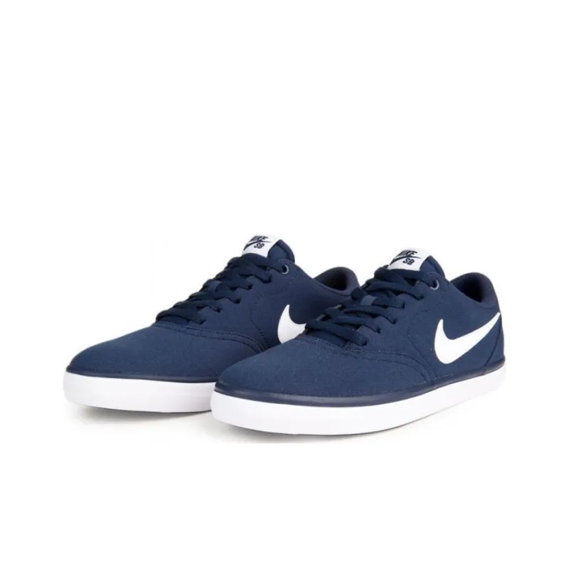 Nike Sb Check Solar Canvas 'Midnight Navy White'-2