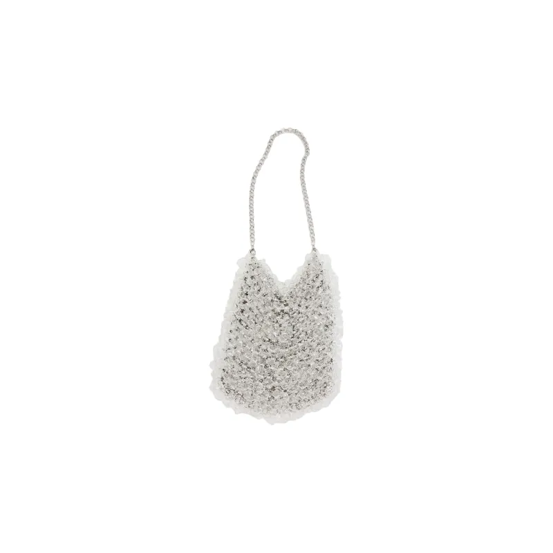 ZARA Iron Cell Phone Pouch Handbag Mini Women's Transparent-1