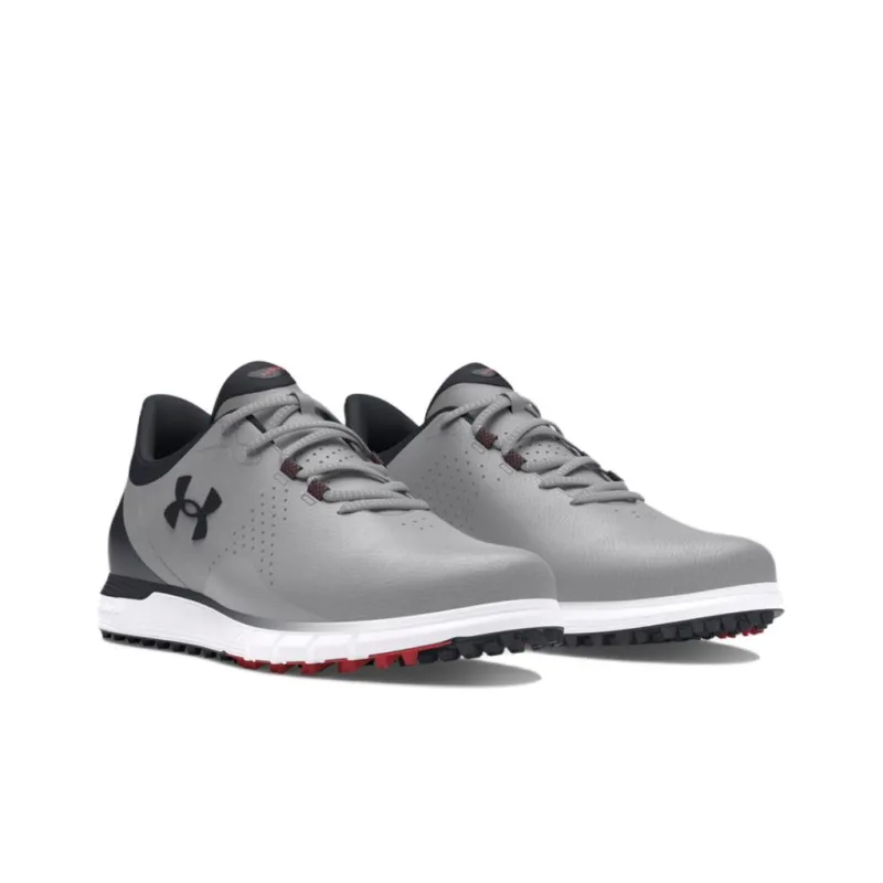 Under Armour Drive Fade Shock Absorbers With Slip Resistant Features Low Top Golf Shoes Men's Gray Black-2