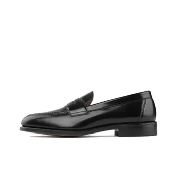 LOAKE Dress Shoes Men Low Top Black