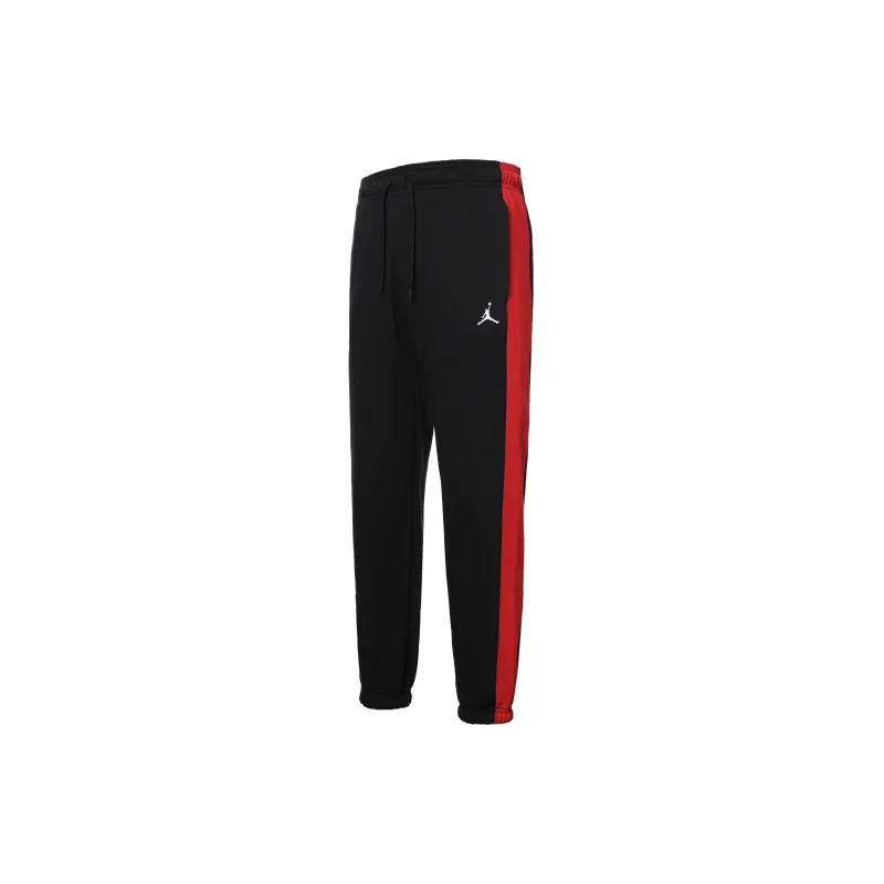 Jordan Brooklyn Knitted Sports Pants Women's Black-1