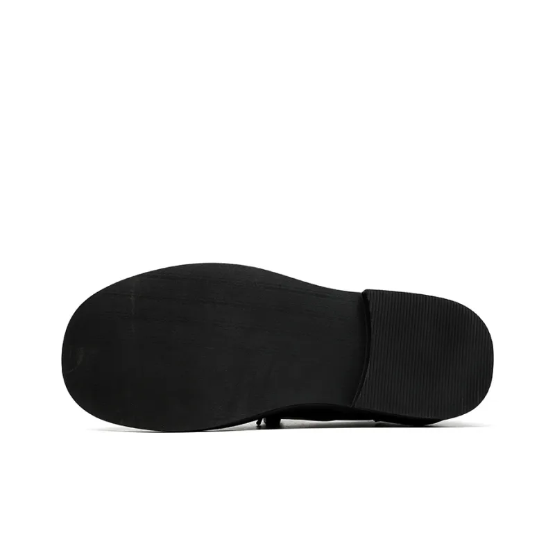 Chi Wolf Men's Casual Shoes Men Low Top Black-5