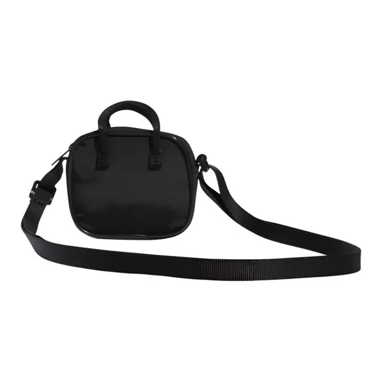 Adidas Polyester Handbag, Shoulder Bag, Crossbody Bag Mini Unisex Black-3