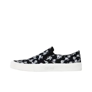 CELINE Elliot Stylish Skateboarding Shoes Men's Black White