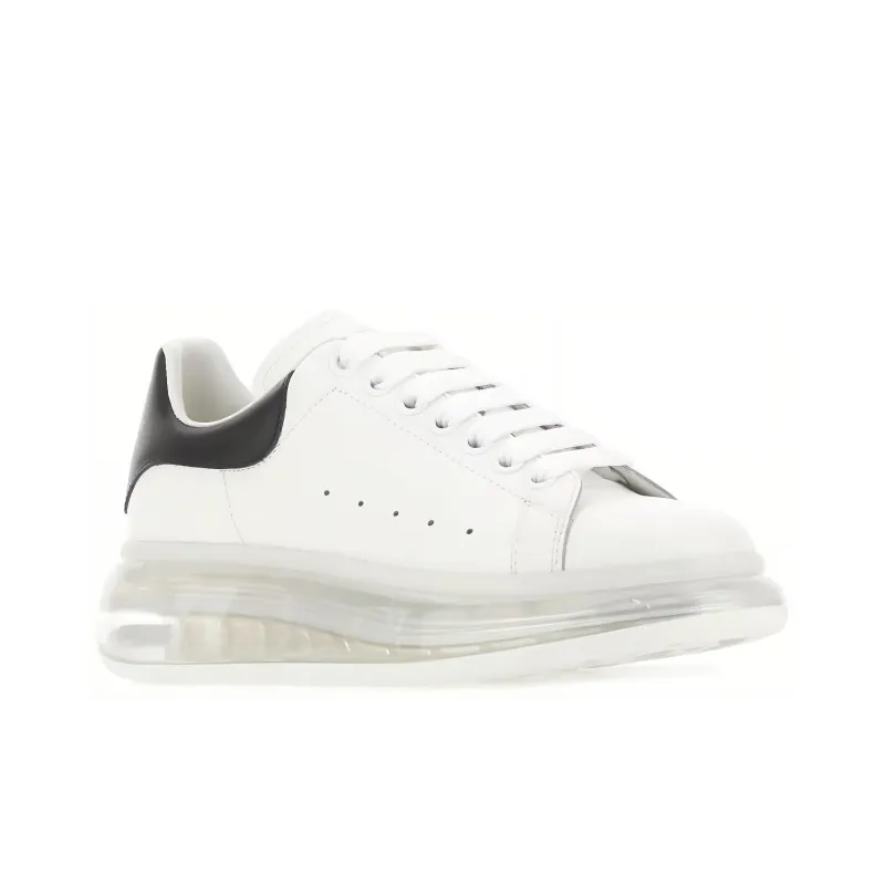 Alexander McQueen Oversized Transparent Sole Sneaker 'White'-1